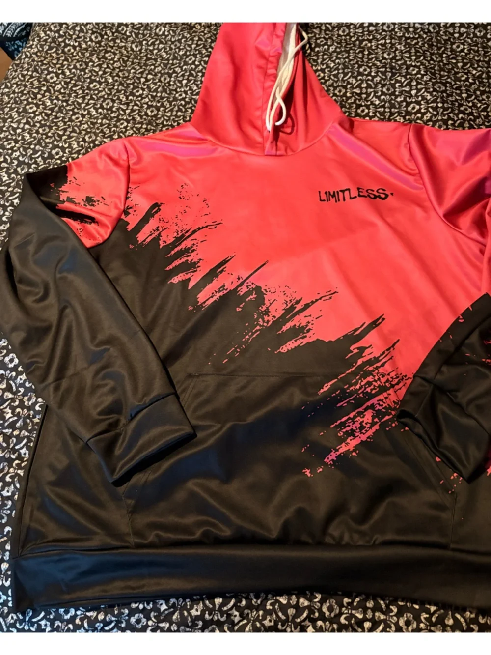 Bundle of 2 Men’s Streetwear inspired hoodies 2xl NWOT- lightweight athletic - Picture 5 of 10